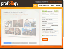 Tablet Screenshot of profology.com