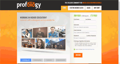 Desktop Screenshot of beta.profology.com